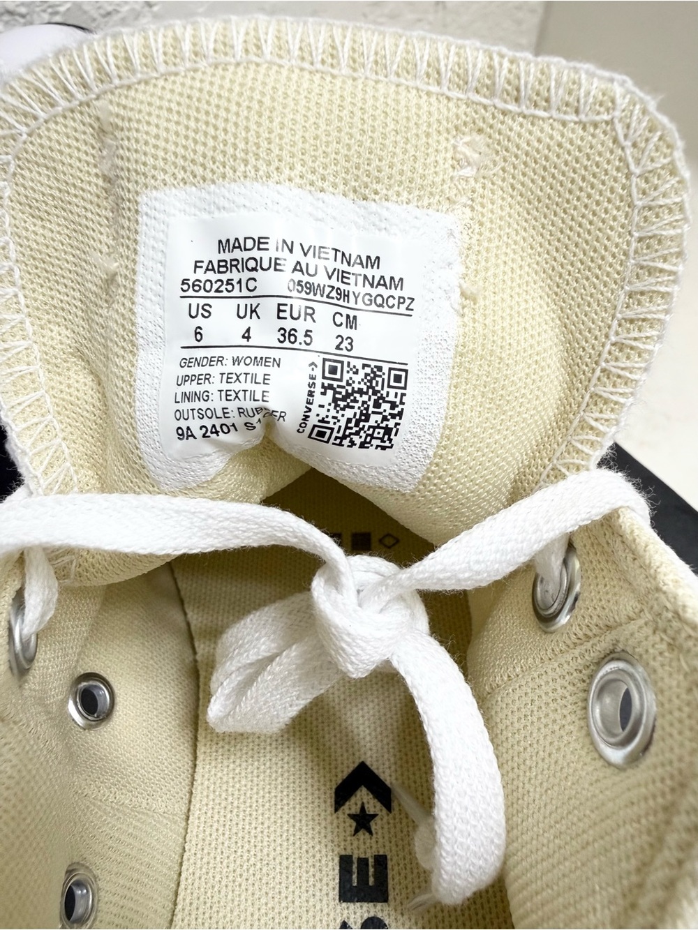 Converse Chuck Taylor White Low-Top Platform Sneakers - Picture 3 of 6